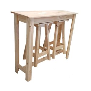 Mesa desayunador + 2 taburete