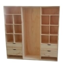 Ropero vestidor macizo 0,80
