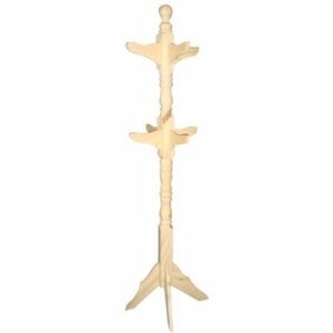 Perchero de pie torneado