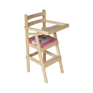 Sillita alta tapizada