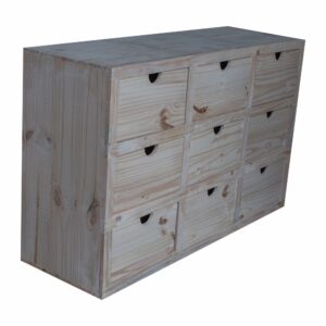 Ordenador asia 9 caj. s/estante