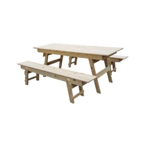 Banco quincho rebatible 1.80 mts