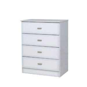 Chifonier benevento 4c blanco - 1 caja