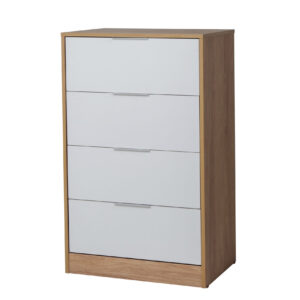 Chifonier murano hickory blanco tx - 1 caja