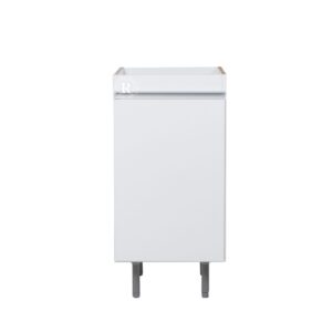 Bajo mesada arco 0.40 blanco aluminio - 1 caja