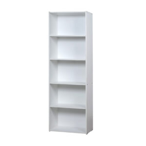 Biblioteca 5 esp mesina blanco - 1 caja