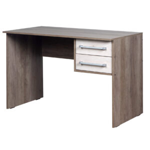 Escritorio mesina 110 nebraska gris/pino bco - 1 caja