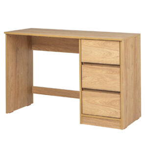 Escritorio 109 3cajones mesina hickory natural - 1 caja