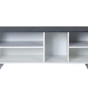 Mesa living 1.20m abierto mesina pietra / blanco - 1 caja