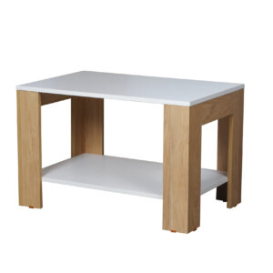 Mesa centro calabria hickory/blanco - 1 caja