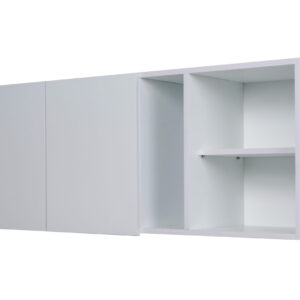 Alacena livorno 120 2p blanco norte - 1 caja