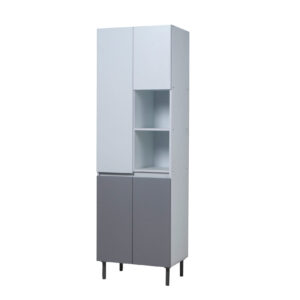 Despensero livorno 60 4p gris polar - 1 caja