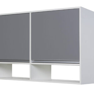 Alacena sorrento 120 2p cascina-gris - 1 caja