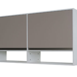 Alacena sorrento 140 2p cascina-arcilla - 1 caja