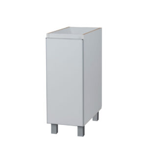 Bajo mesada potenza 30 1p bco. alum. - 1 caja