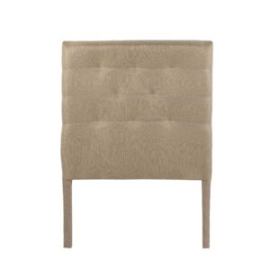 Respaldo tapizado chenille 104x122 Beige