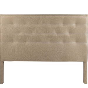 Respaldo tapizado chenille 144x122 Beige