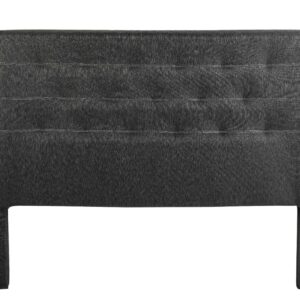 Respaldo tapizado chenille 164x122 Piedra