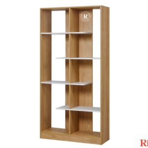 Biblioteca Abierta Hickory / Blanco - 1 Caja