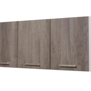 Alacena Turin 1.20 3p Nebraska Gris - 1 caja