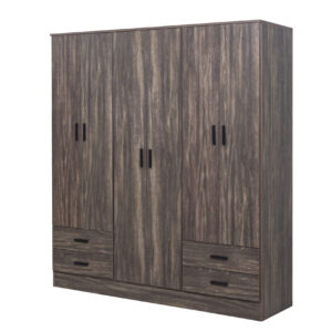 Placard Tana Piu 6p 4c Moccha - 2 cajas